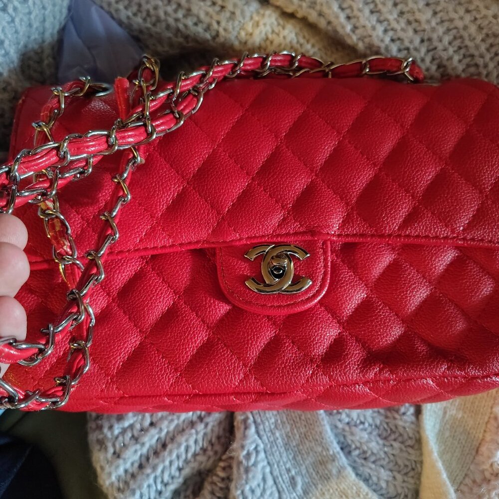 Chanel  2011 Classic Lambskin Double Flap shoulder bag